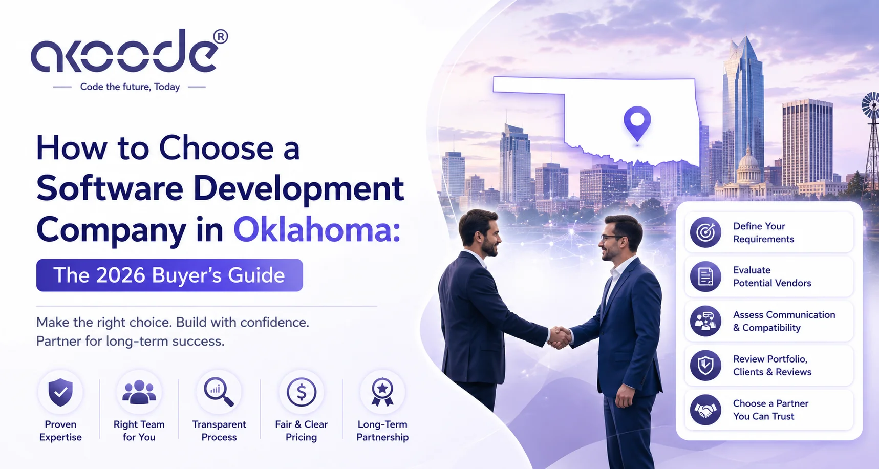 How to Choose a Software Development Company in Oklahoma: The 2026 Buyer's Guide