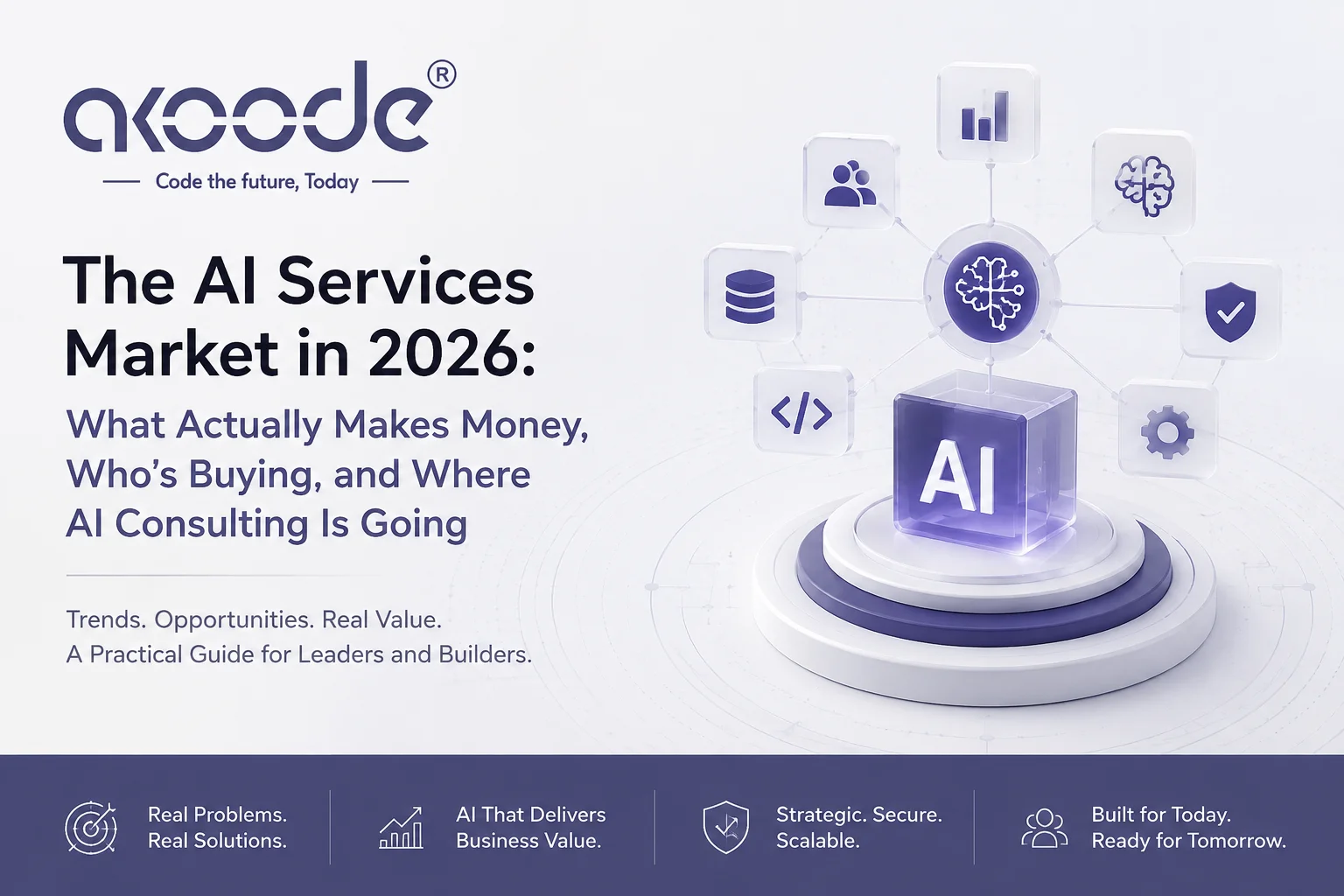 The AI Services Market in 2026: What Actually Makes Money, Who's Buying, and Where AI Consulting Is Going