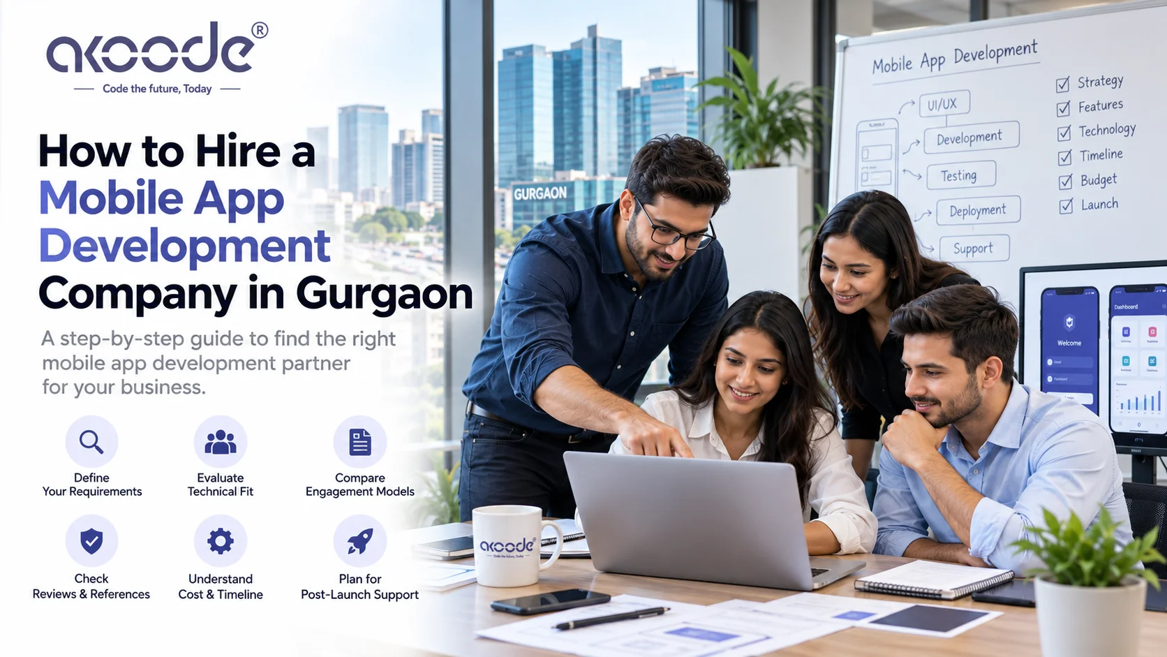 How to Hire a Mobile App Development Company in Gurgaon 2026