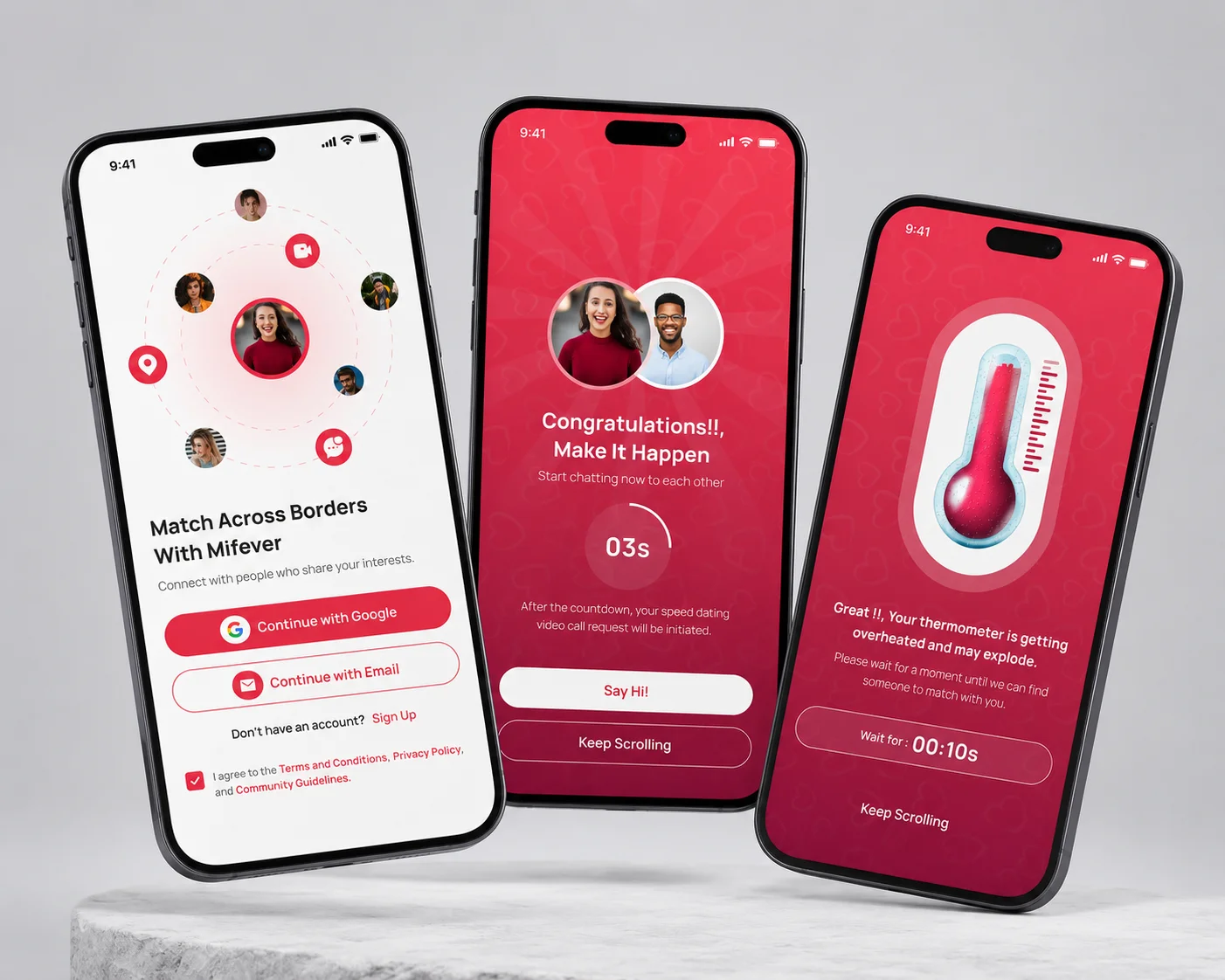 Travel-Based Dating Mobile App