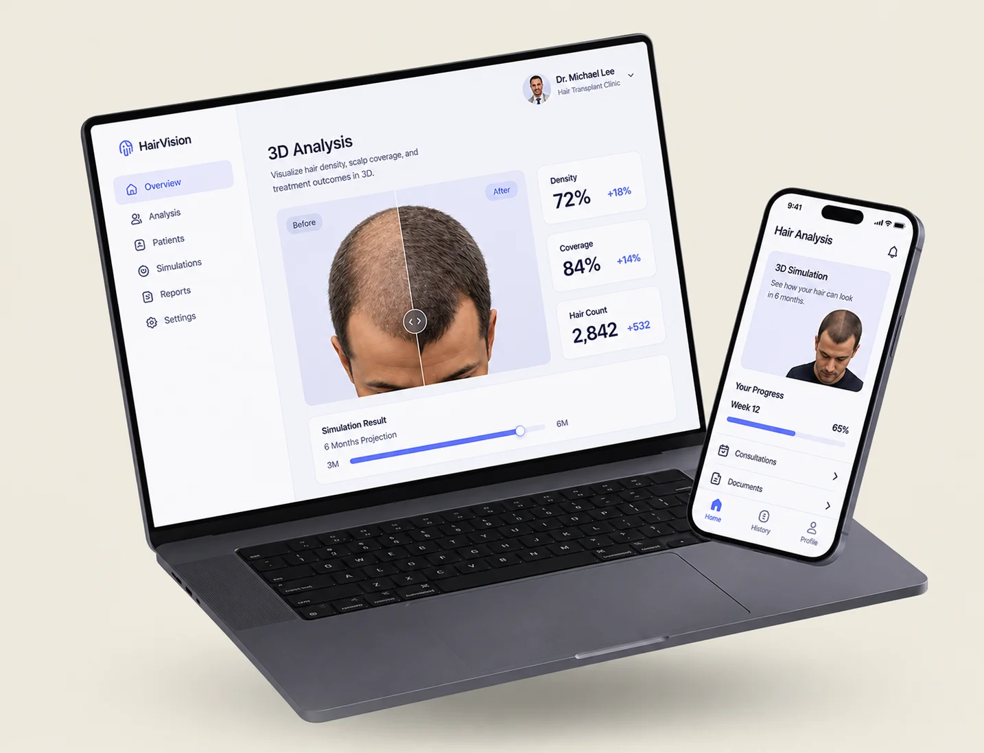 AI-Powered Hair Analysis