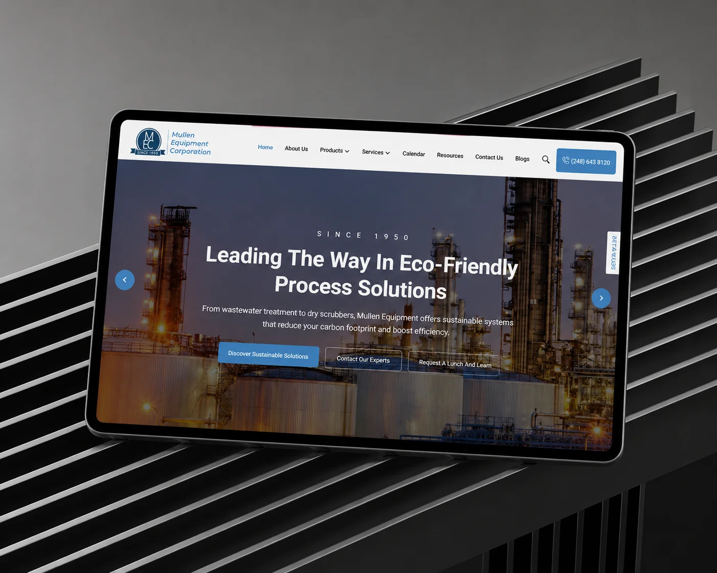 Website Redesign and Digital Transformation
