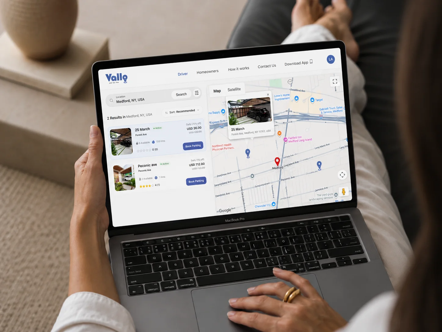 Vallo Parking - A Three-Surface Parking Platform
