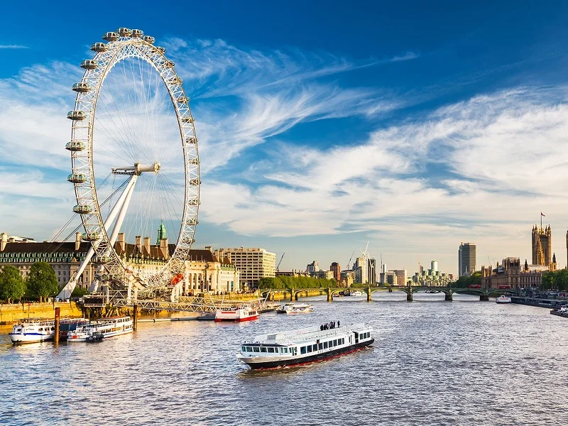 London Eye and River Thames 