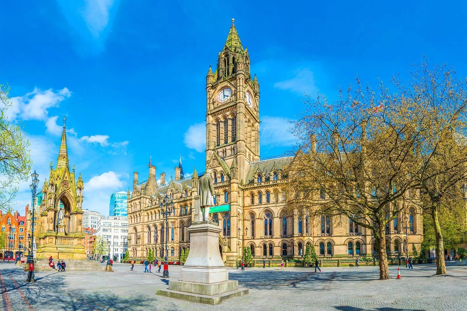 Manchester city skyline, Akoode ecommerce development in Manchester