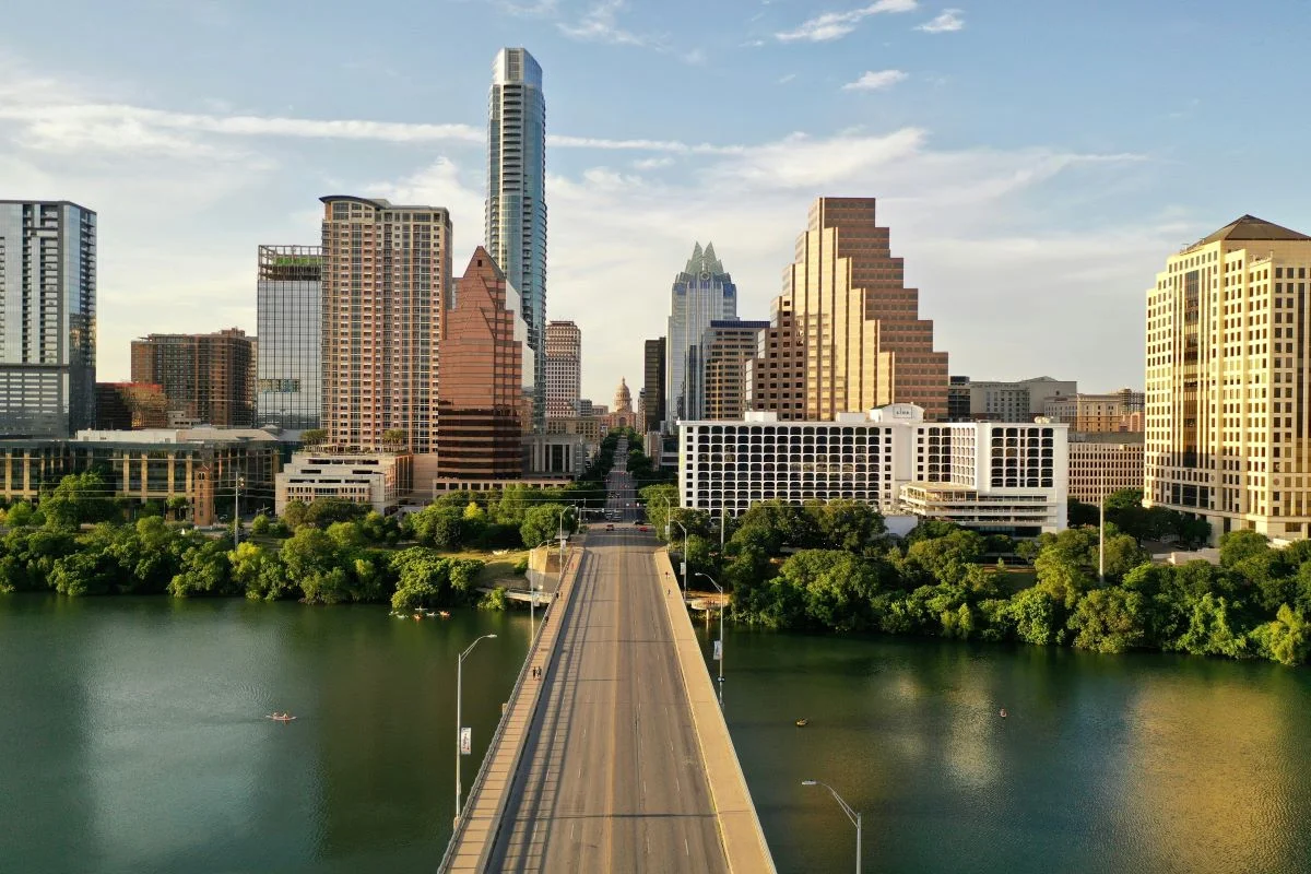 Austin skyline, Akoode ecommerce development in Austin