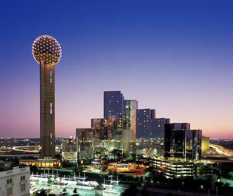 Dallas skyline, Akoode ecommerce development in Dallas