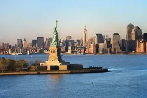 New York skyline, Akoode AI development in New York