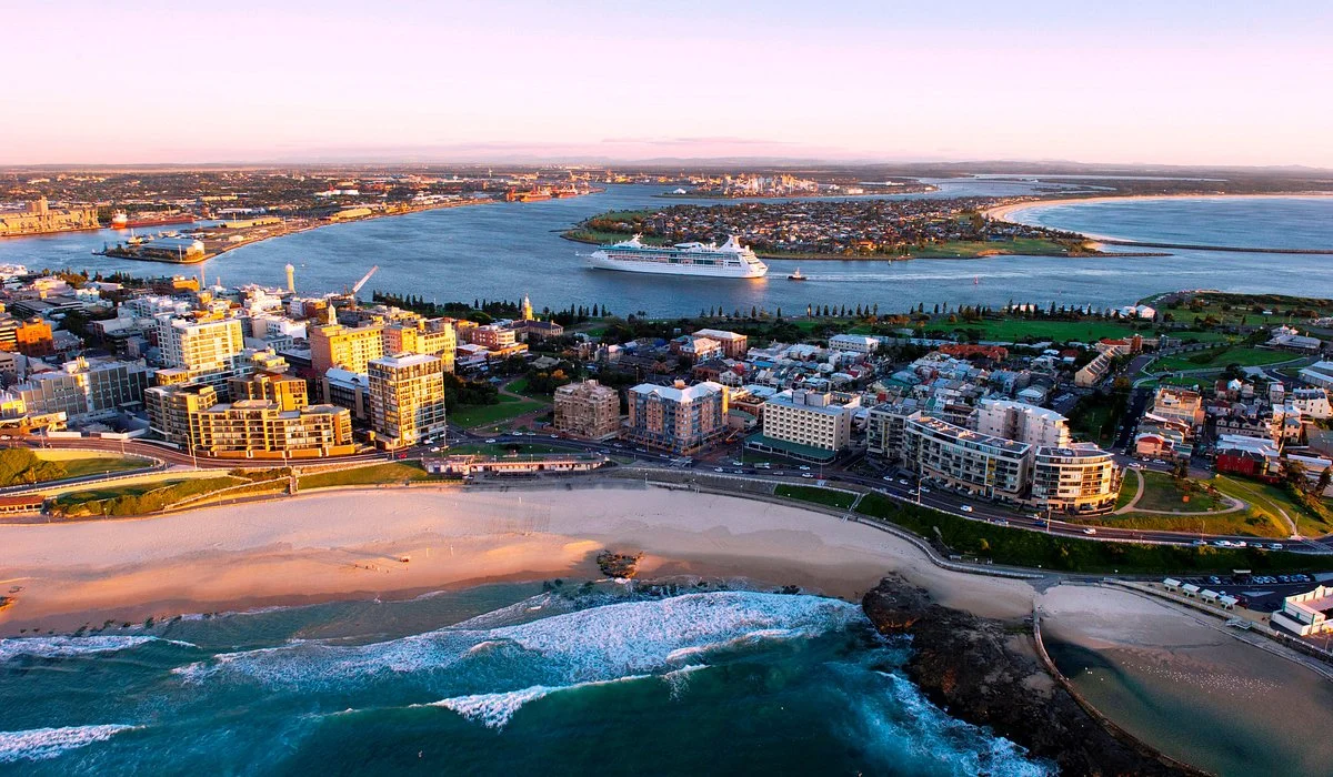 Newcastle skyline, Akoode AI development in Newcastle