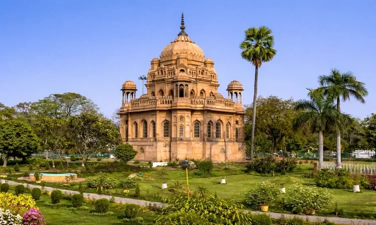 Lucknow skyline near Gomti Nagar