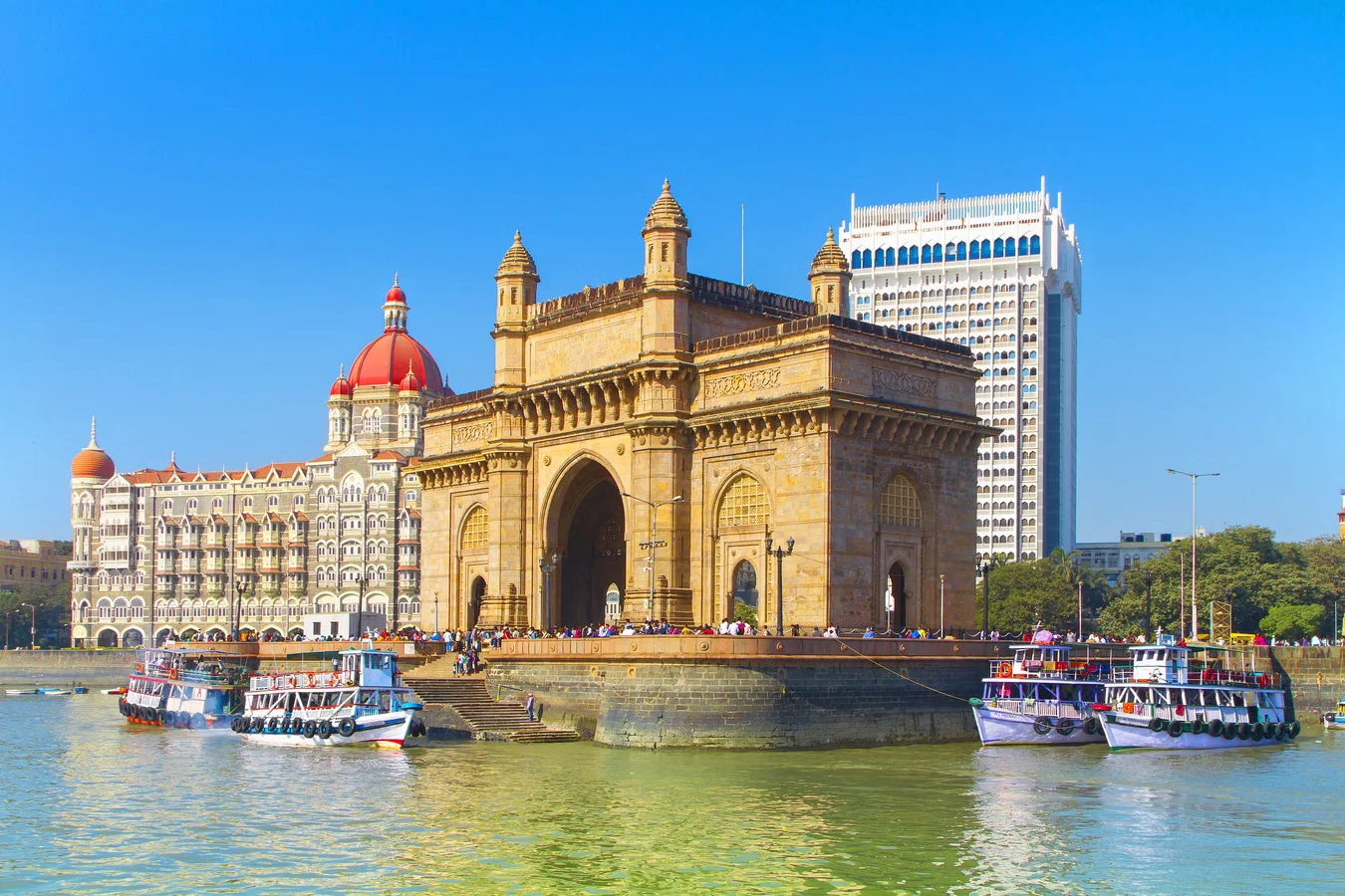 Mumbai skyline across Bandra Kurla Complex